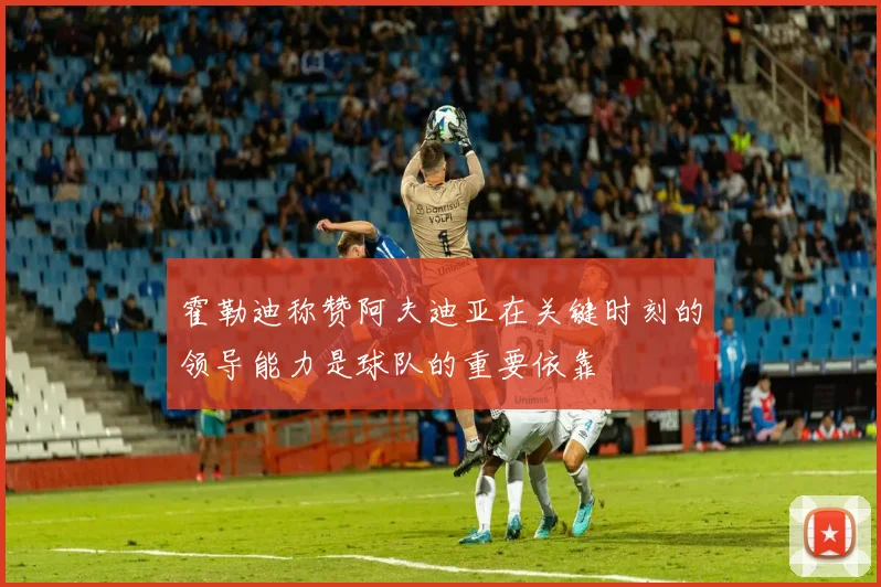 霍勒迪称赞阿夫迪亚在关键时刻的领导能力是球队的重要依靠