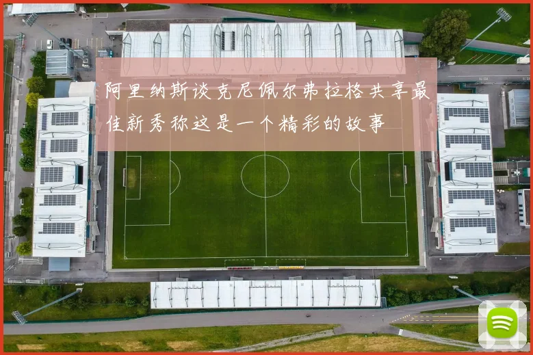 阿里纳斯谈克尼佩尔弗拉格共享最佳新秀称这是一个精彩的故事
